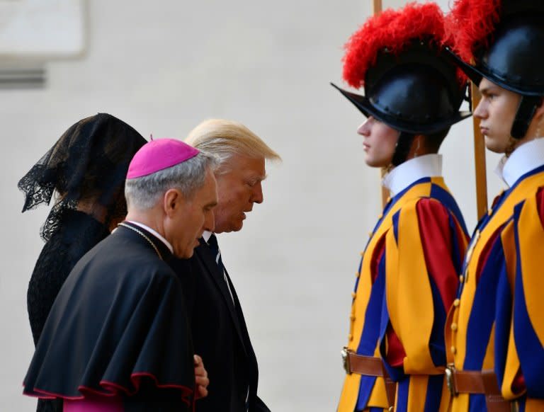 Trump and the pope have clashed over many issues