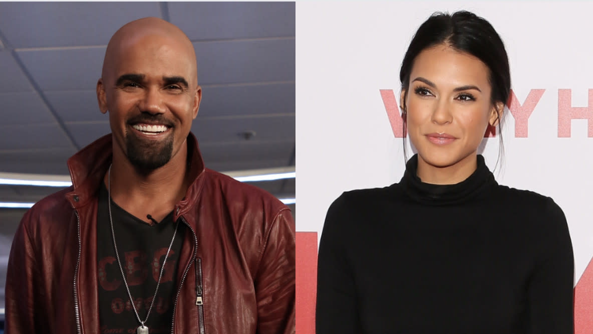 Shemar Moore and Jesiree Dizon