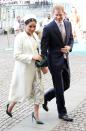 <p>Meghan Markle arrived at the Commonwealth Day service at Westminster Abbey wearing a white coat and <a href="https://go.redirectingat.com?id=74968X1596630&url=https%3A%2F%2Fwww.modaoperandi.com%2Fvictoria-beckham-fw19%2Fchain-link-print-cady-dress&sref=https%3A%2F%2Fwww.townandcountrymag.com%2Fstyle%2Ffashion-trends%2Fg3272%2Fmeghan-markle-preppy-style%2F" rel="nofollow noopener" target="_blank" data-ylk="slk:printed dress by Victoria Beckham;elm:context_link;itc:0;sec:content-canvas" class="link ">printed dress by Victoria Beckham</a>. The Duchess topped off her look with a white pill-box hat, a dark green satin clutch and pumps. </p><p><a class="link " href="https://go.redirectingat.com?id=74968X1596630&url=https%3A%2F%2Fwww.modaoperandi.com%2Fvictoria-beckham-fw19%2Fchain-link-print-cady-dress&sref=https%3A%2F%2Fwww.townandcountrymag.com%2Fstyle%2Ffashion-trends%2Fg3272%2Fmeghan-markle-preppy-style%2F" rel="nofollow noopener" target="_blank" data-ylk="slk:Shop Now;elm:context_link;itc:0;sec:content-canvas">Shop Now</a> <em>Chain-Link Print Cady Dress, Victoria Beckham, $1,590</em></p>