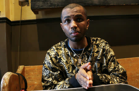 Abdoul Abdi, 24, who came to Canada as a Somali refugee at age 6 and facing deportation after serving a criminal sentence, because no one got him citizenship while he was in foster care, speaks to Reuters in Toronto, Ontario, Canada, February 18, 2018. REUTERS/Anna Mehler Paperny