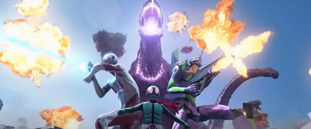 Henshin! Bandai Combines Godzilla, Evangelion, Ultraman, And Kamen