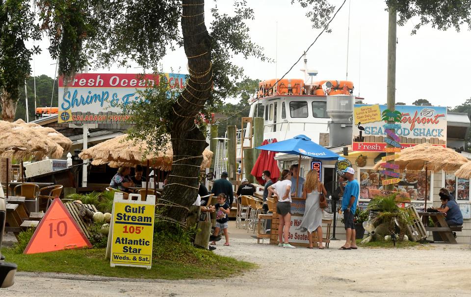 Waterfront Seafood Shack in Calabash.