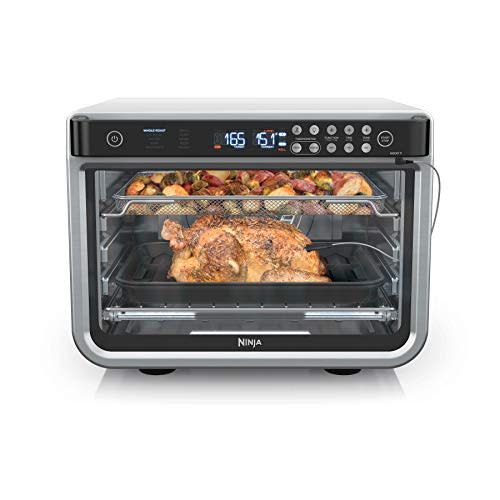 Ninja DT251 Foodi 10-in-1 Smart XL Air Fry Oven, Bake, Broil, Toast, Air Fry, Air Roast, Digita…