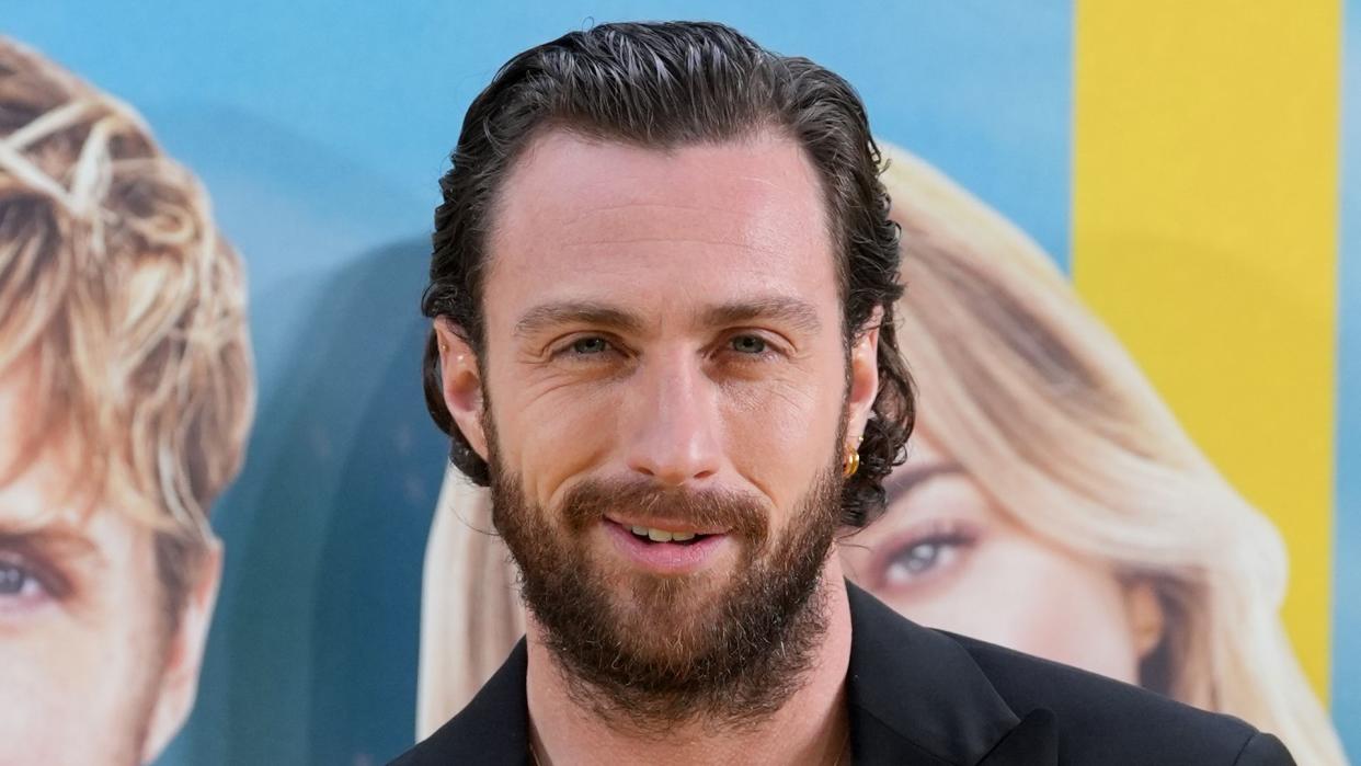 Aaron Taylor-Johnson attending a special screening of The Fall Guy at the BFI Imax Waterloo, London. Picture date: Monday April 22, 2024. (Photo by Ian West/PA Images via Getty Images)