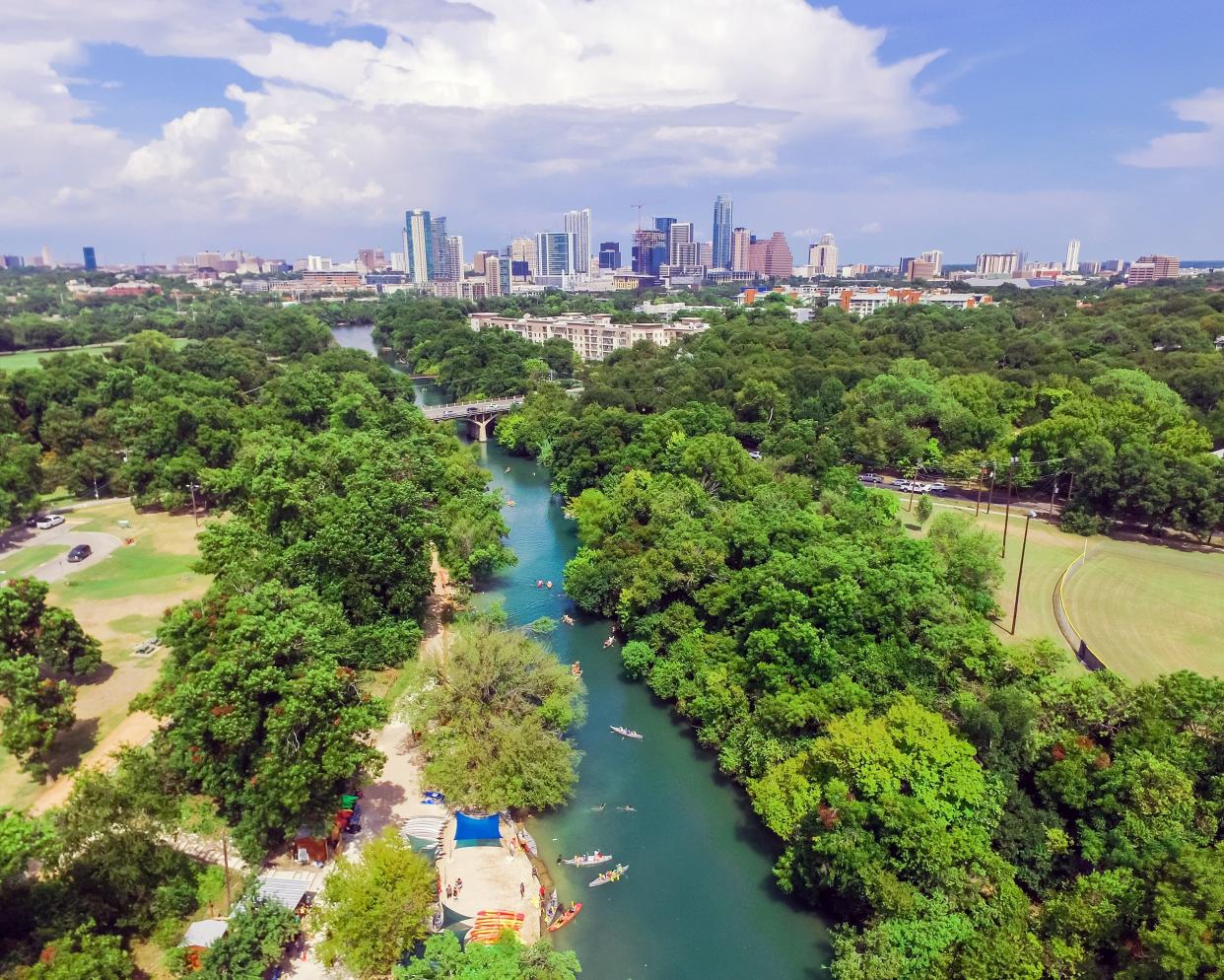 Zilker Metropolitan Park, Austin, Texas