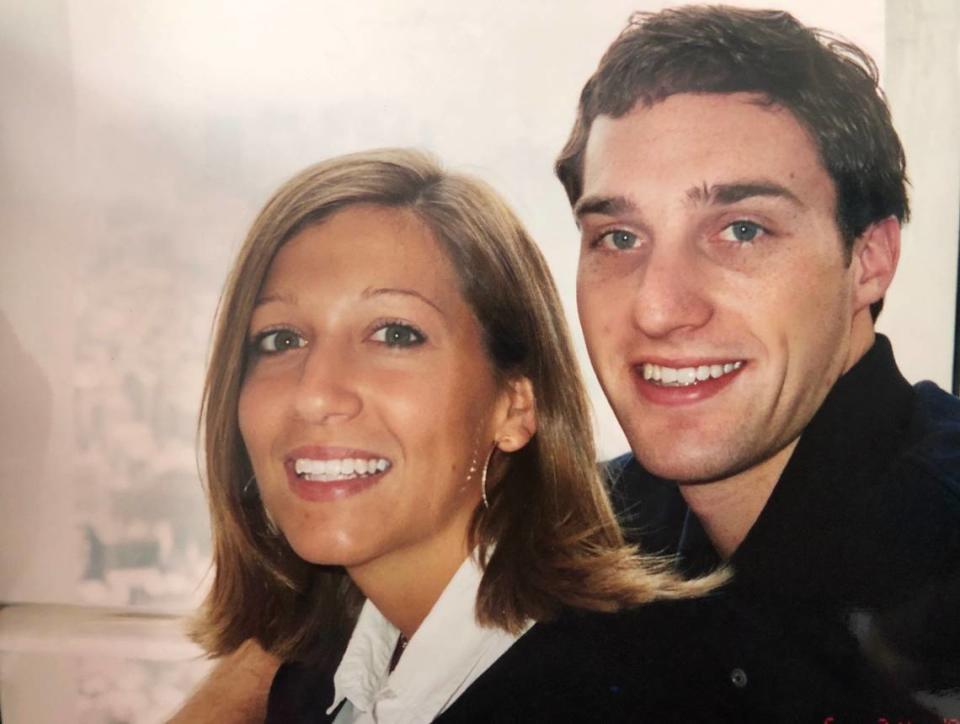 Laurie Colonnese and her boyfriend Kevin Larsh visited the World Trade Center observation deck just three months before the attacks on 9/11.