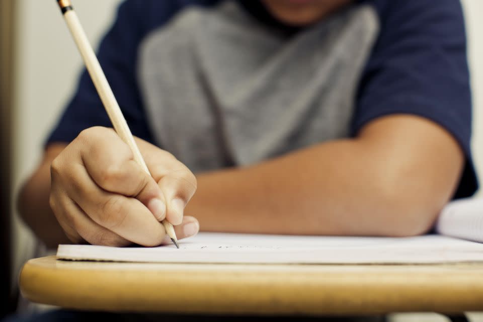 A boy's hilarious letter to his dad has gone viral. Photo: Getty Images