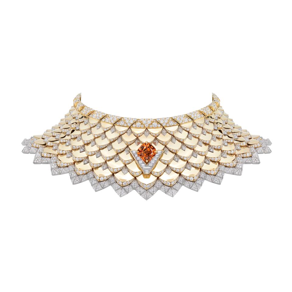 The Radiance necklace from Louis Vuitton’s Spirit high jewelry collection. - Credit: Courtesy of Louis Vuitton