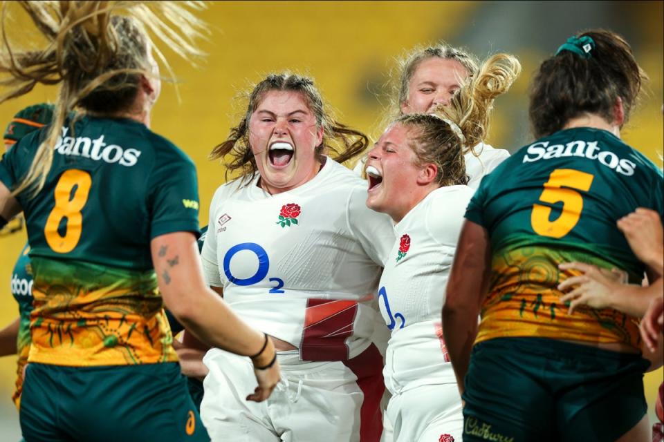 Muir is working hard on her scrummaging (Getty)