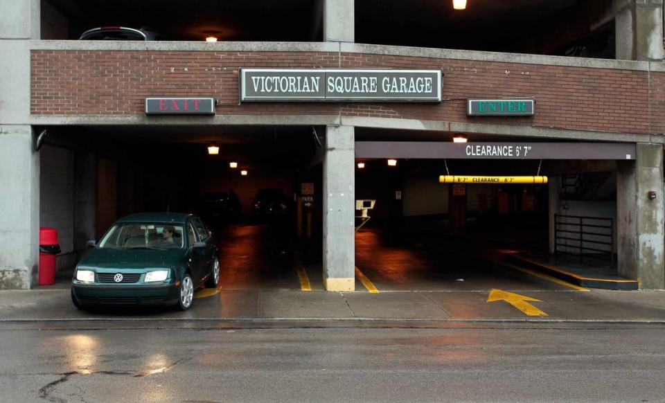 Victorian Square annex garage operated by the Lexpark or the Lexington Parking Authority. Herald-Leader