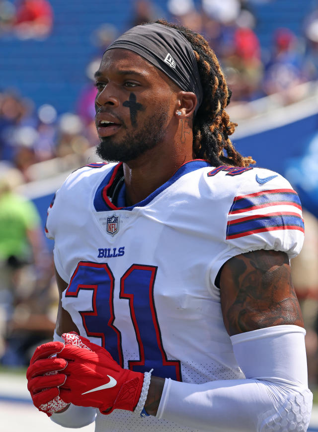 Damar Hamlin update: Bills player in ICU with 'signs of improvement'