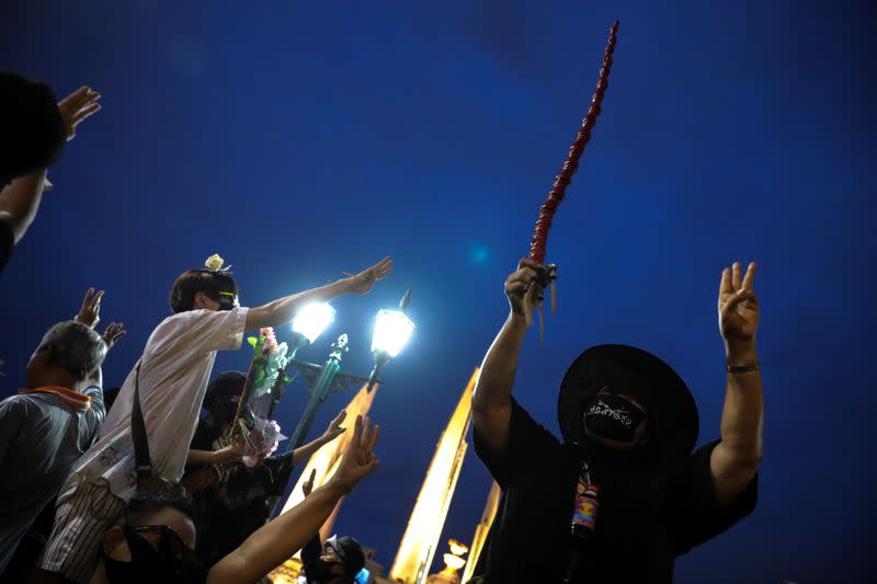 Harry Porter-themed pro-democracy protest in Bangkok