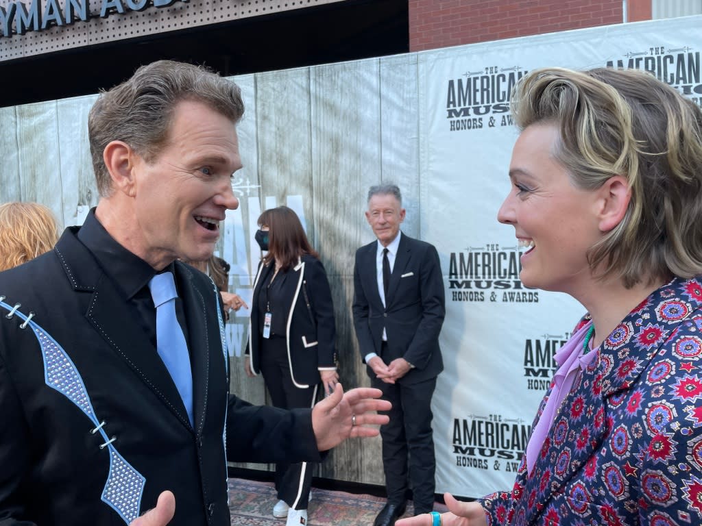 Chris isaak brandi carlile americana honors awards Nashville lyle Lovett Willman 2022
