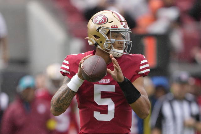 Trey Lance Injury News: 49ers Quarterback Carted Off Field With After Being  Hit During Running Play