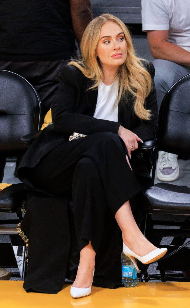 Adele and Boyfriend Rich Paul Enjoy Courtside Date Night at Los Angeles Lakers Game