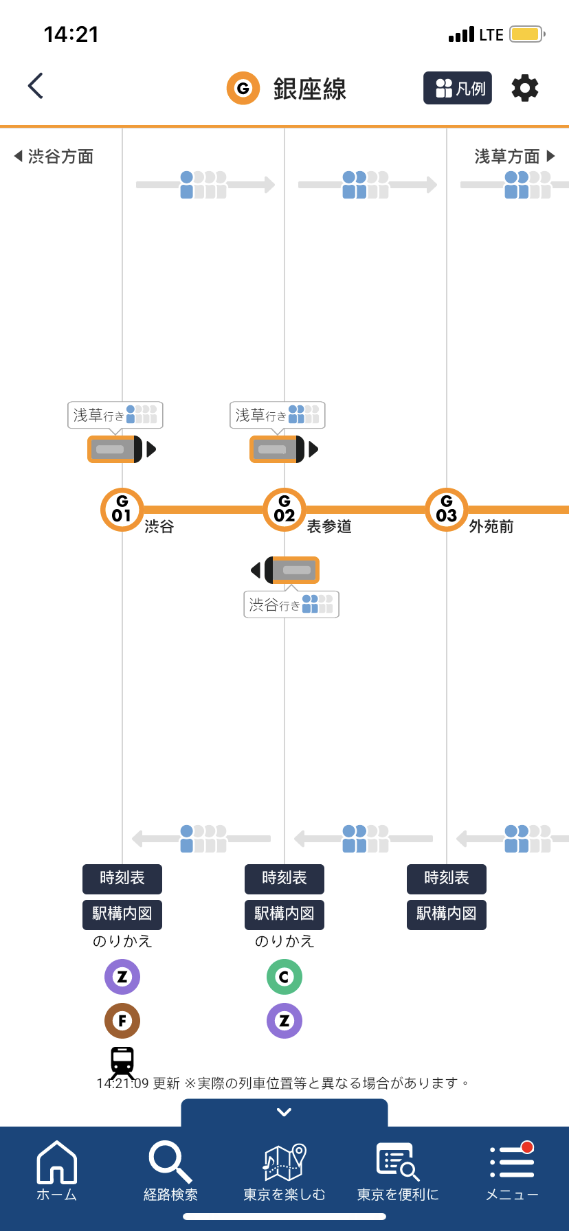 東京自由行｜新手必備東京交通APP教學！輕鬆搜尋路線加轉車、新功能顯示車卡空位避開繁忙車卡