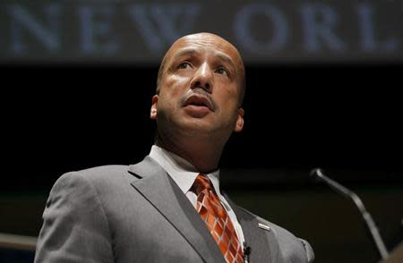 New Orleans Mayor C. Ray Nagin makes an address at a public forum as part of the Sustainable Globalisation summit in Sydney June 11, 2009 file photo. REUTERS/Tim Wimborne