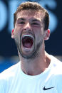 Why Grigor, what a large mouth you have.