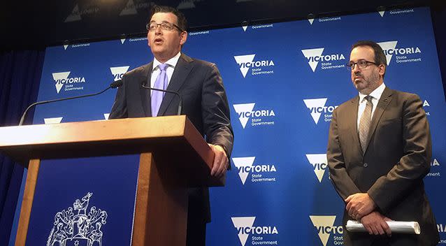 Premier Daniel Andrews said Corrections Victoria will now be responsible for Malmsbury & Parkville youth detention centres. Photo: AAP