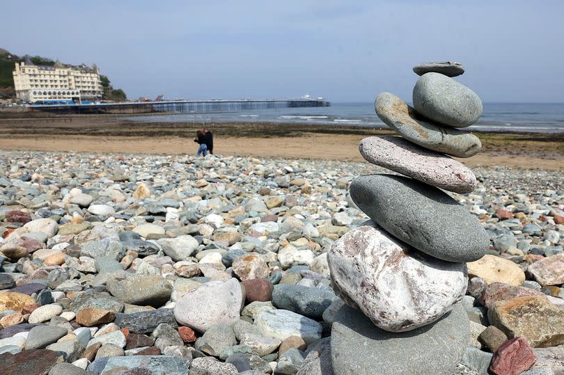 Llandudno's North Shore beach