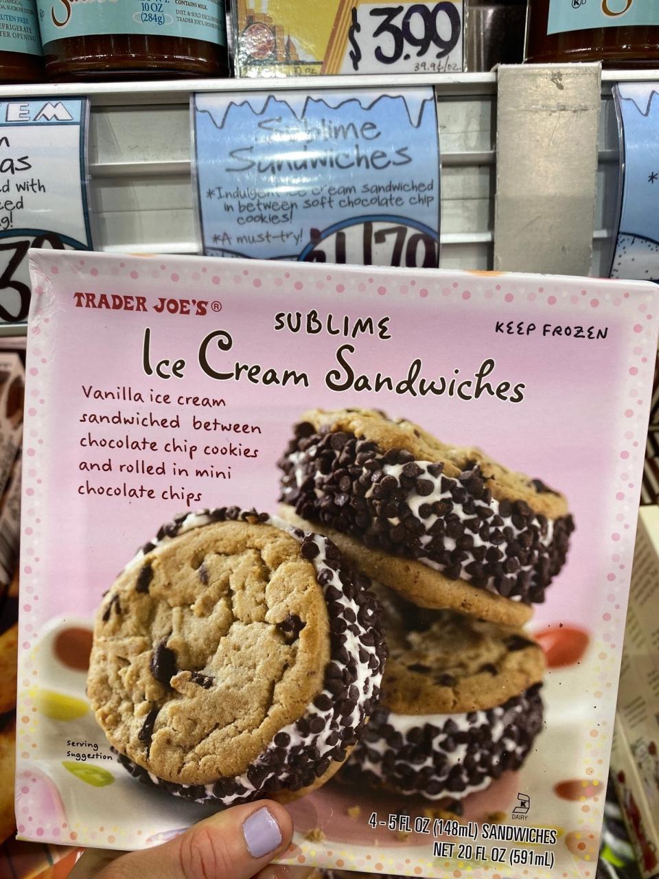 Sublime Ice Cream Sandwiches.