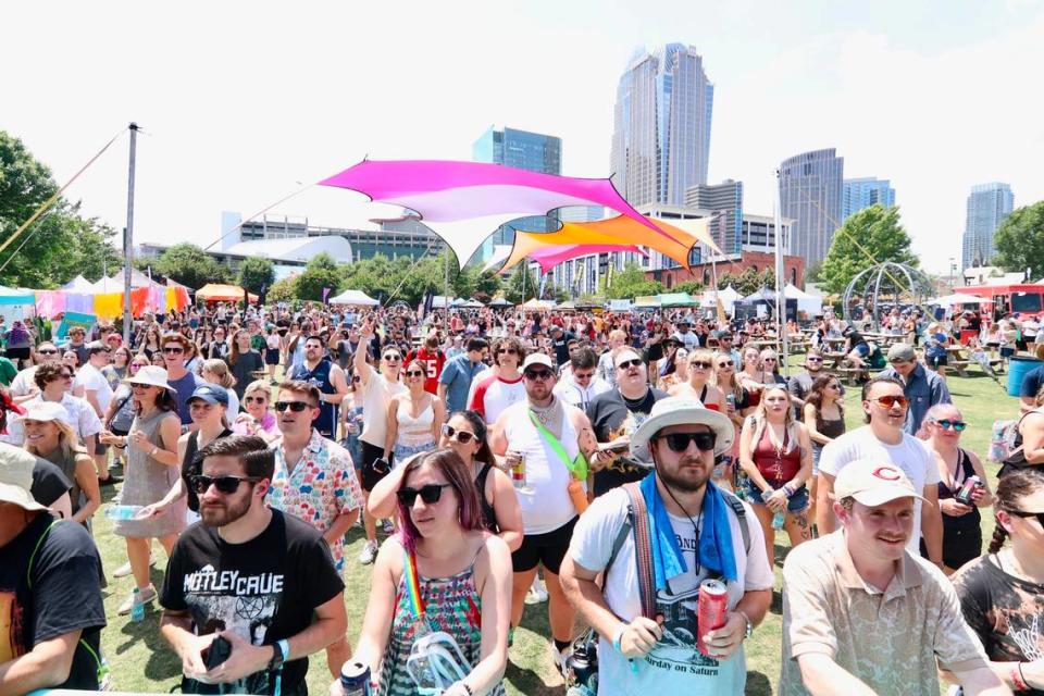 Lovin’ Life Music Fest in Charlotte on Friday, May 3, 2024.