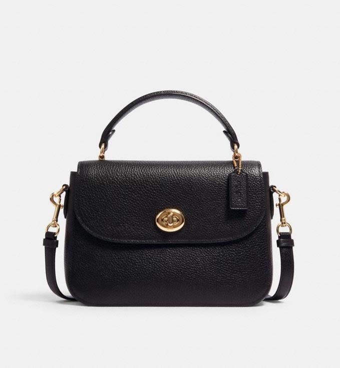 Marlie Top Handle Satchel. Image via Coach Outlet.