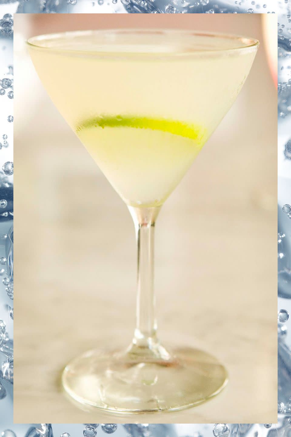 <p>The classic recipe calls for gin, but this drink is just as tasty if you substitute vodka instead.</p><p>- 2 oz gin or vodka<br>- .75 oz simple syrup<br>- .75 oz lime juice</p><p><em>Shake ingredients with ice and strain into cocktail glass.</em></p>