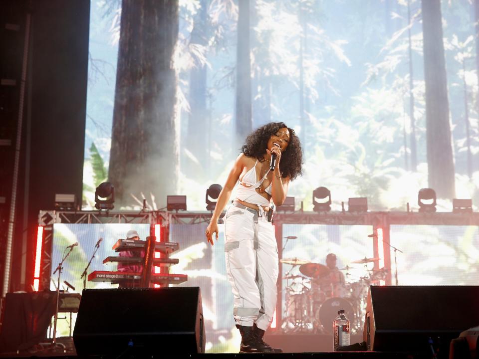 sza stage