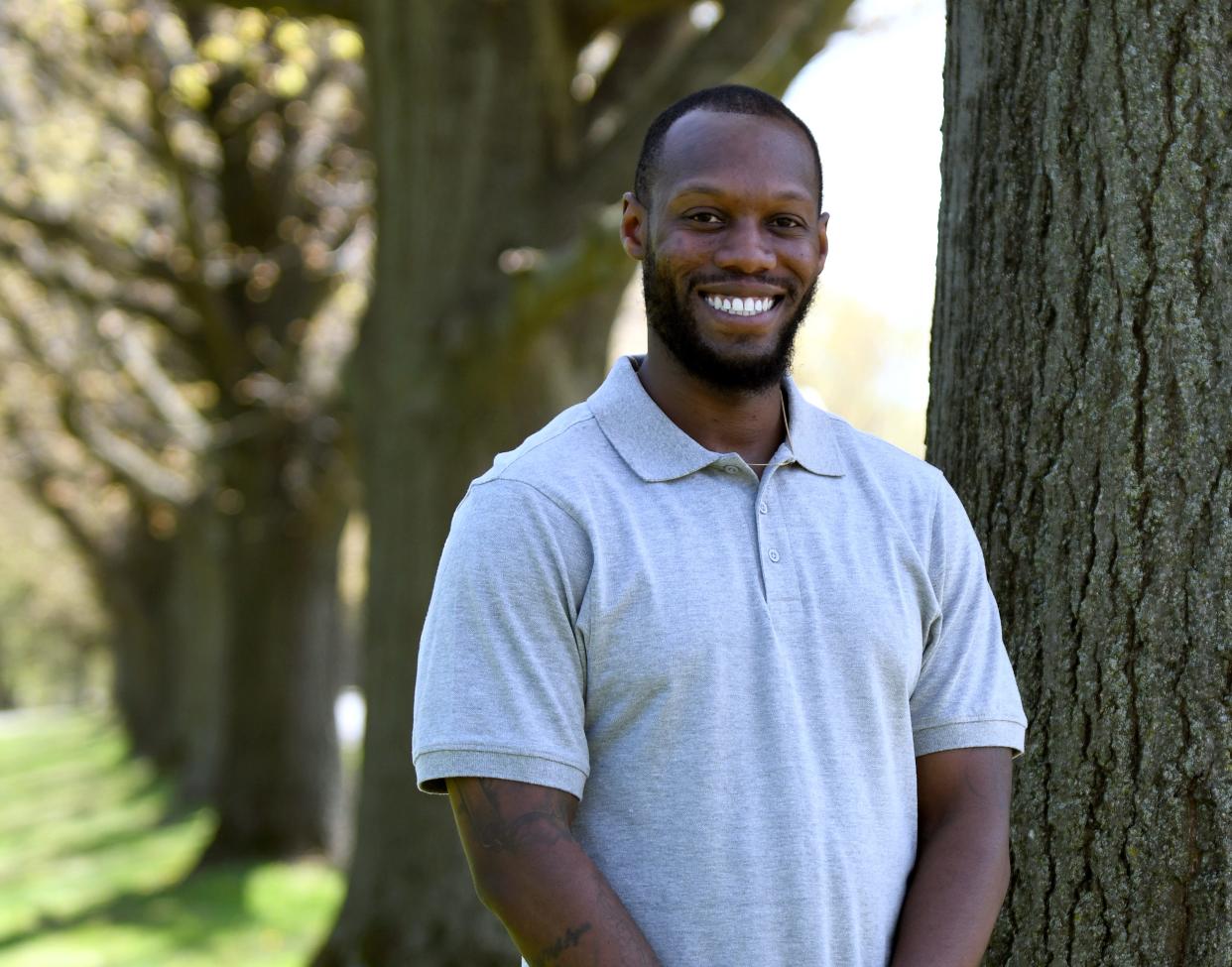 Nicholas DuBose of Canton volunteers with and is active in the Stark County Fatherhood Coalition.