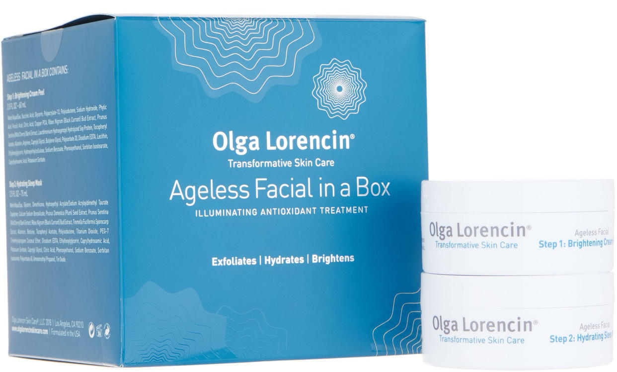 Olga Lorencin Ageless Facial in a Box. (Photo: QVC)