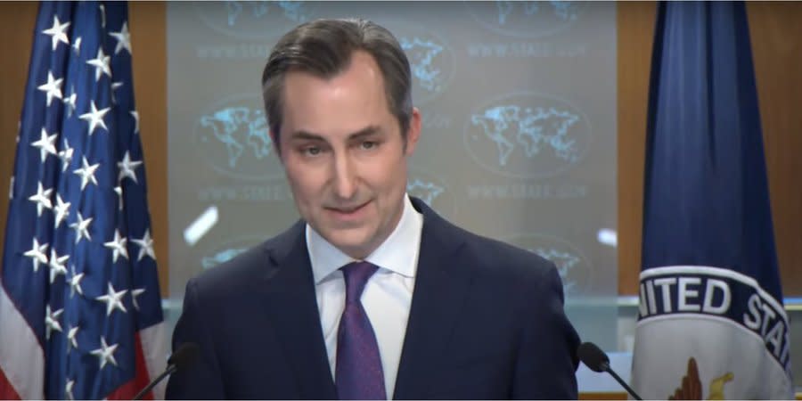 U.S. State Department spokesperson Matthew Miller