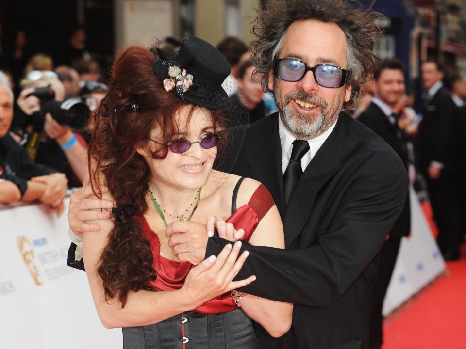 Tim Burton and Helena Bonham Carter