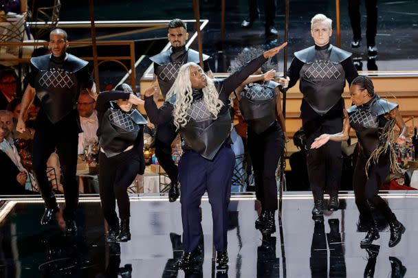 PHOTO: Host Kenan Thompson performs onstage during the 74th Primetime Emmys at Microsoft Theater, on Sept. 12, 2022, in Los Angeles. (Kevin Winter/Getty Images)