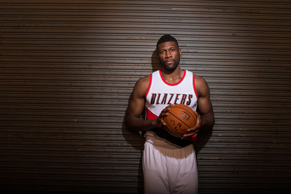 This might be the only time you see Festus Ezeli in a Portland Trail Blazers uniform. (Getty Images)