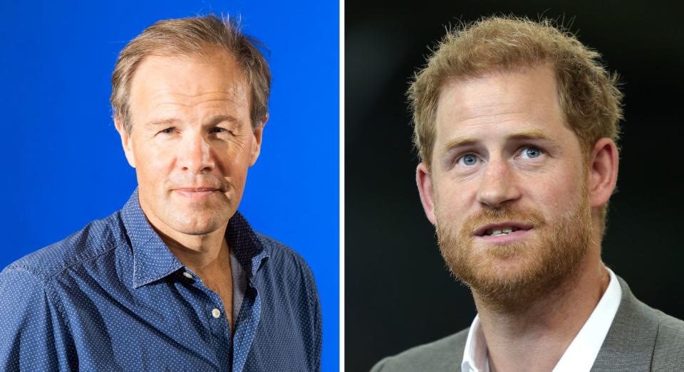 Tom Bradby and Prince Harry have known each other for years and are said to get on well. (Getty Images)