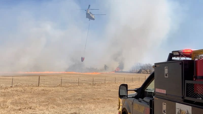 Wildfires trigger evacuations in Texas counties