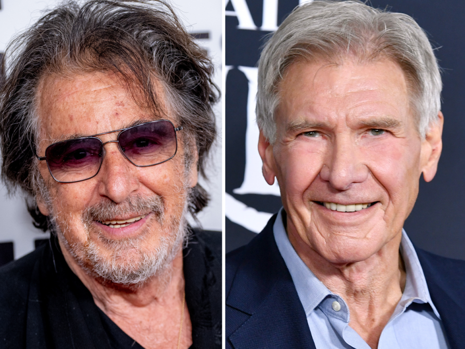 Al Pacino and Harrison Ford (Getty Images)