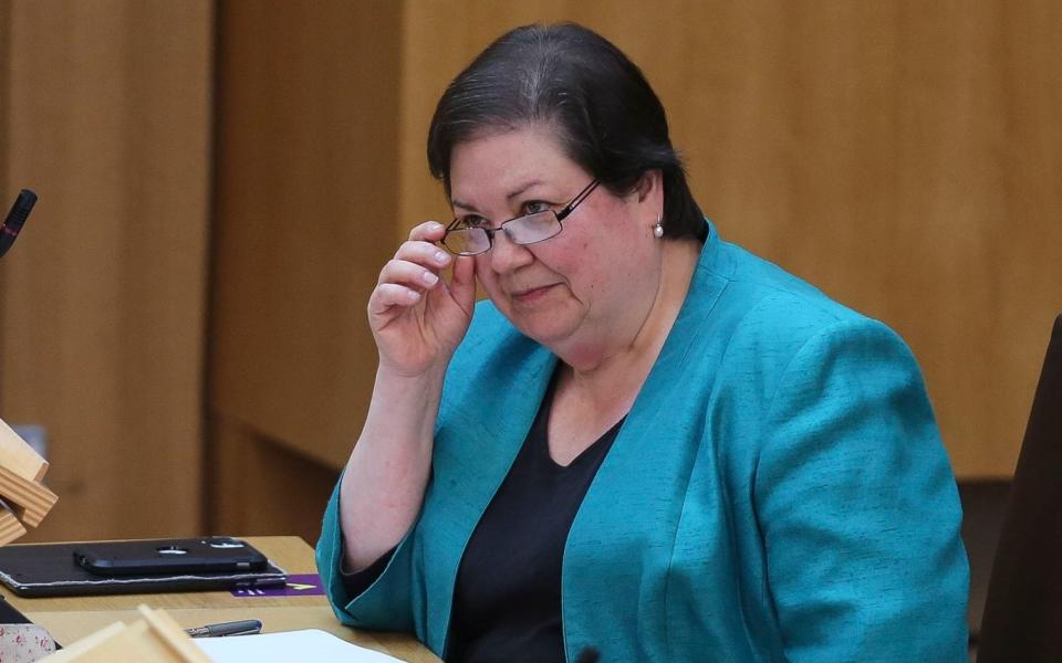 Scottish Labour MSP Jackie Baillie pictured in June - PA