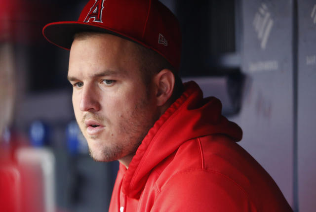 Mike Trout suffers setback in return from calf injury