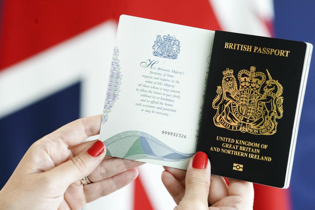 The cost of renewing a child passport differs if you are doing it online or via post <i>(Image: PA)</i>