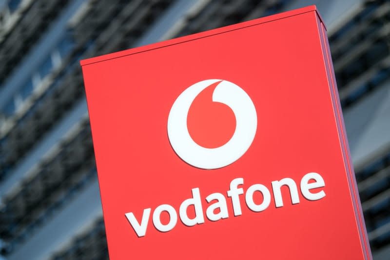 The Vodafone logo seen in front of the Vodafone Germany headquarters. Federico Gambarini/dpa