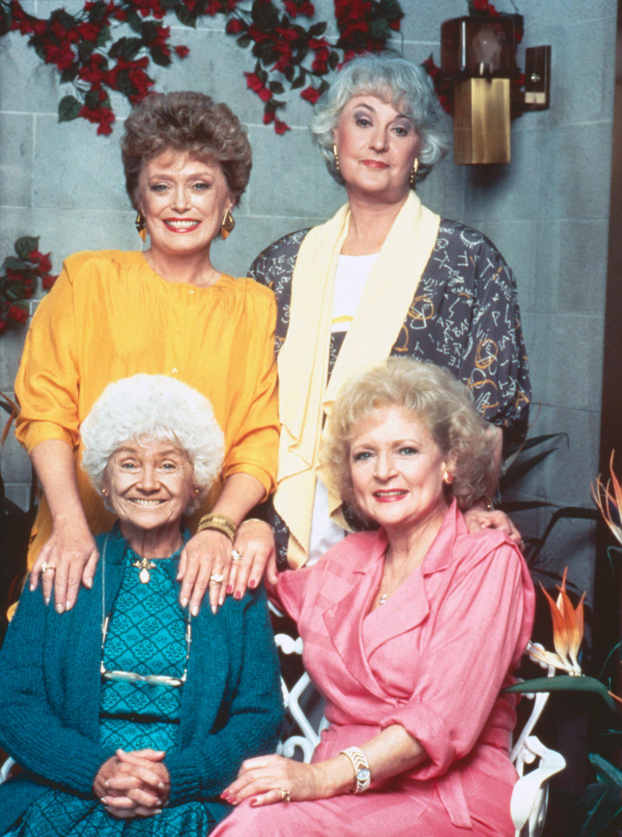 Clockwise from top left, Rue McClanahan, Bea Arthur, Betty White and Estelle Getty star in 