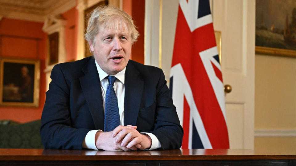 British Prime Minister Boris Johnson