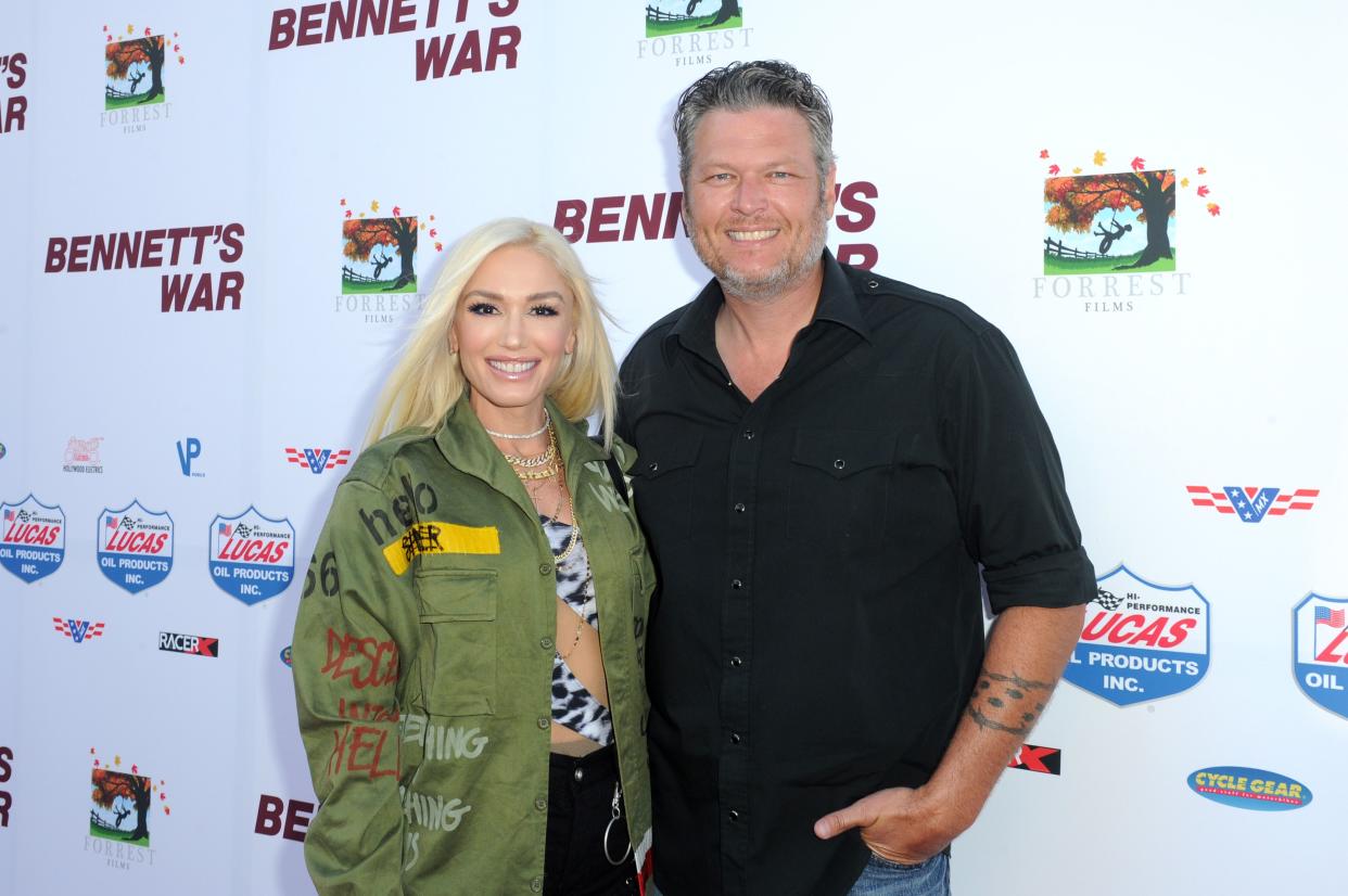 Blake Shelton and Gwen Stefani