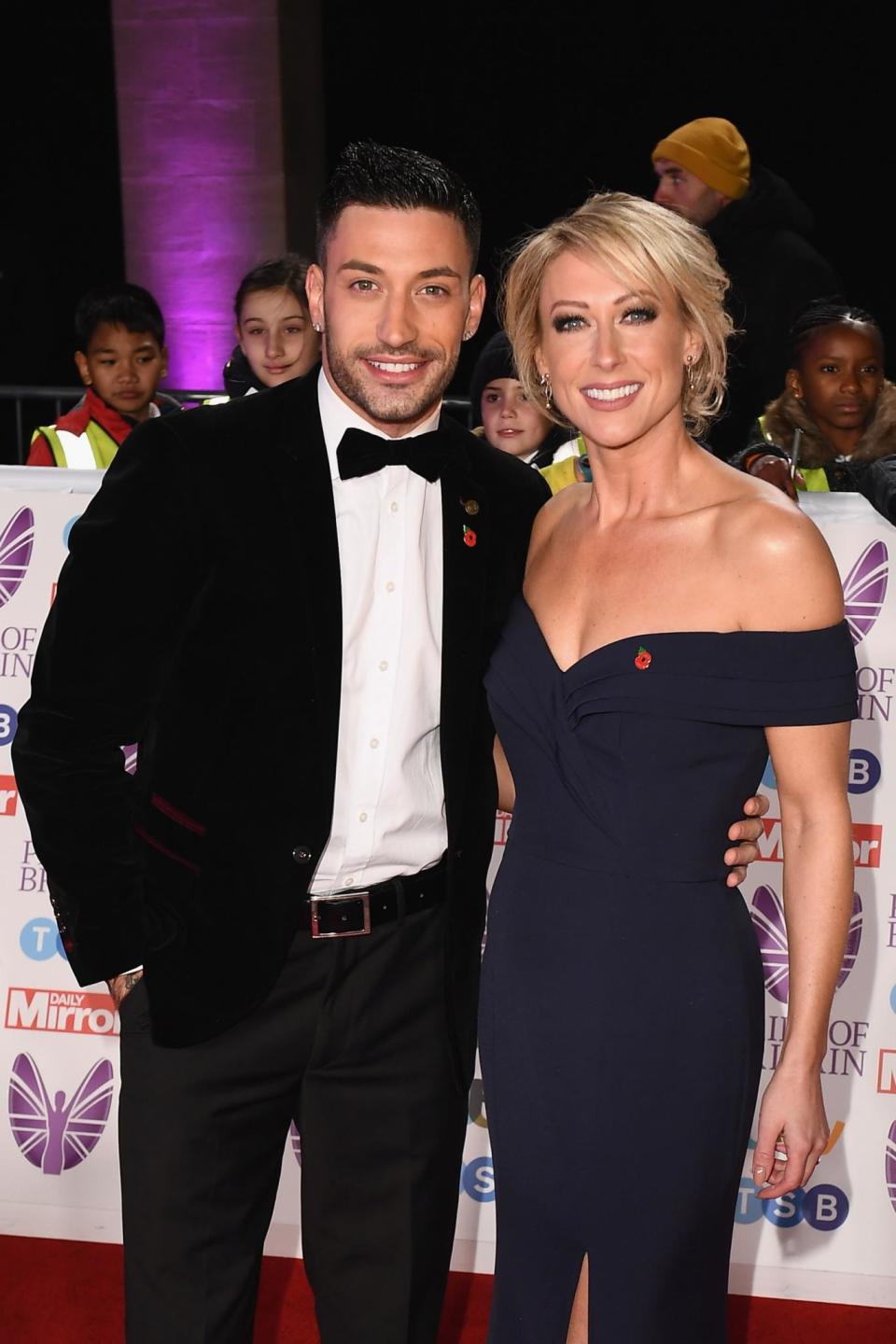 Speaking out: Giovanni Pernice, who is paired with Faye Tozer, previously shut down the rumours (Getty Images)