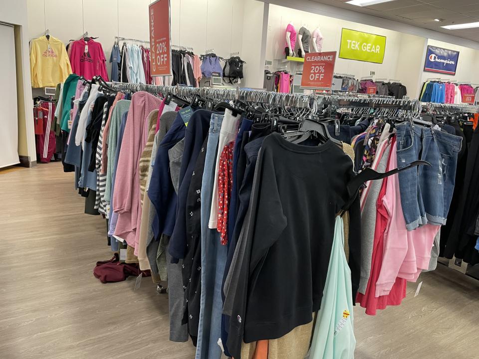 Still pondering why Kohl's has racks upon racks of long sleeve shirts on offer. It was 96 degrees outside of this store in the middle of summer.