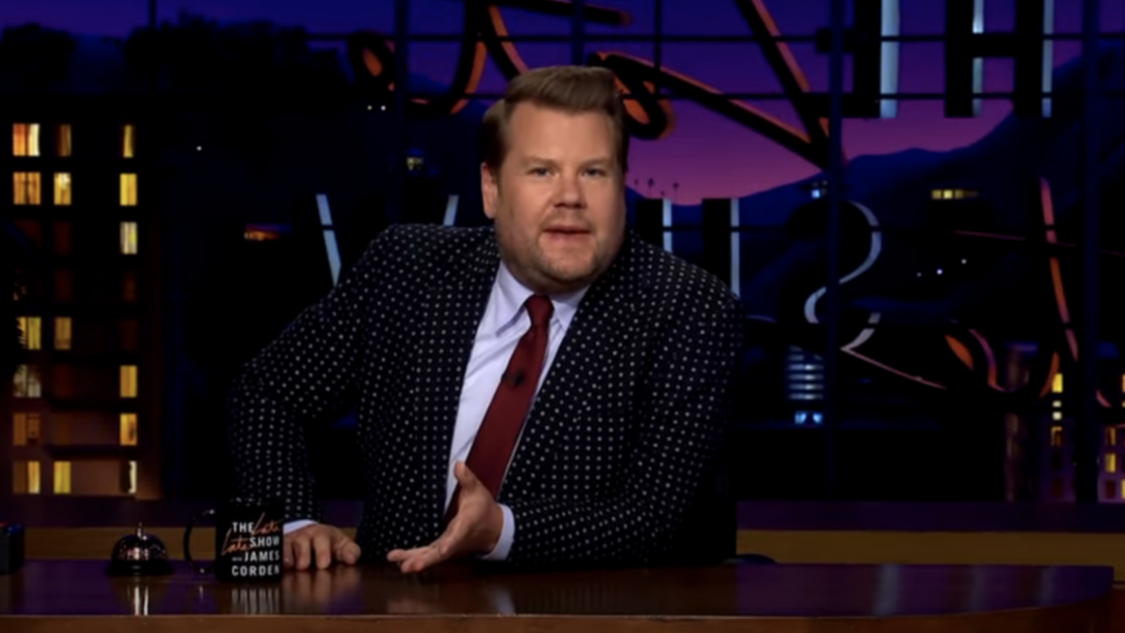  James Corden on The Late Late Show 