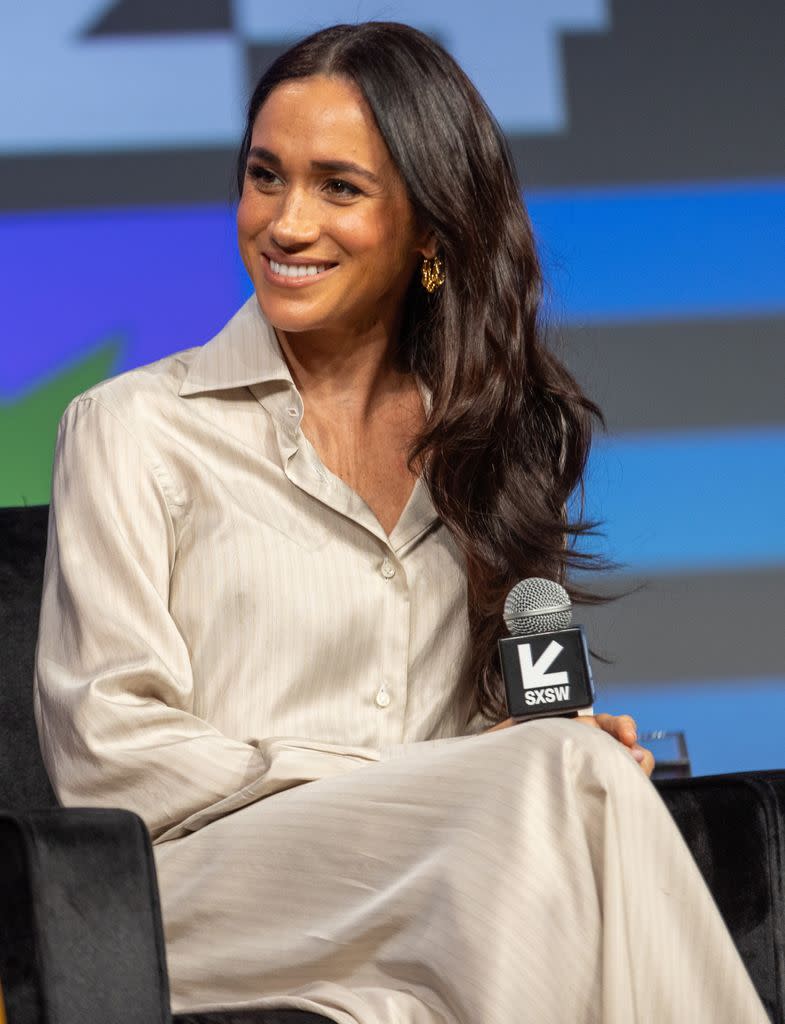 Meghan Markle, duquesa de Sussex, durante una conferencia de liderazgo femenino en Austin, Texas, en marzo de 2024