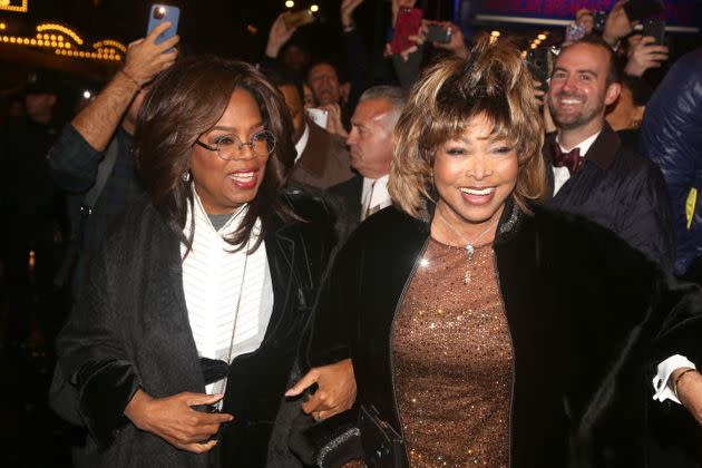 Oprah Winfrey and Tina Turner, pictured in 2019, were longtime friends.